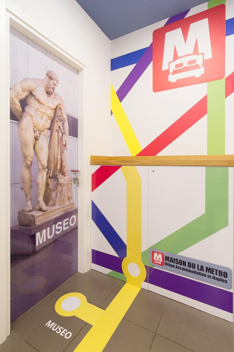 נאפולי Maison Du La Metro מראה חיצוני תמונה